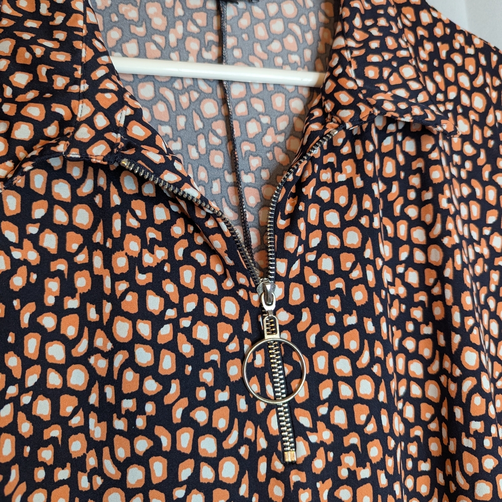 Ava & Grace Black and Tan Sleeveless Dress - Picture 5 of 11